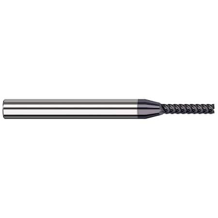 End Mill For Medium Alloy Steels - Square 0.1562 (5/32) Cutter DIA X 0.6250 (5/8) Length Of Cut